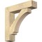 Ekena Millwork Imperial Block Rough Sawn Bracket w/ Offset Brace, Douglas Fir, 8"W x 34"D x 34"H BKT0806X34X34IMP05RDF - alternate 1
